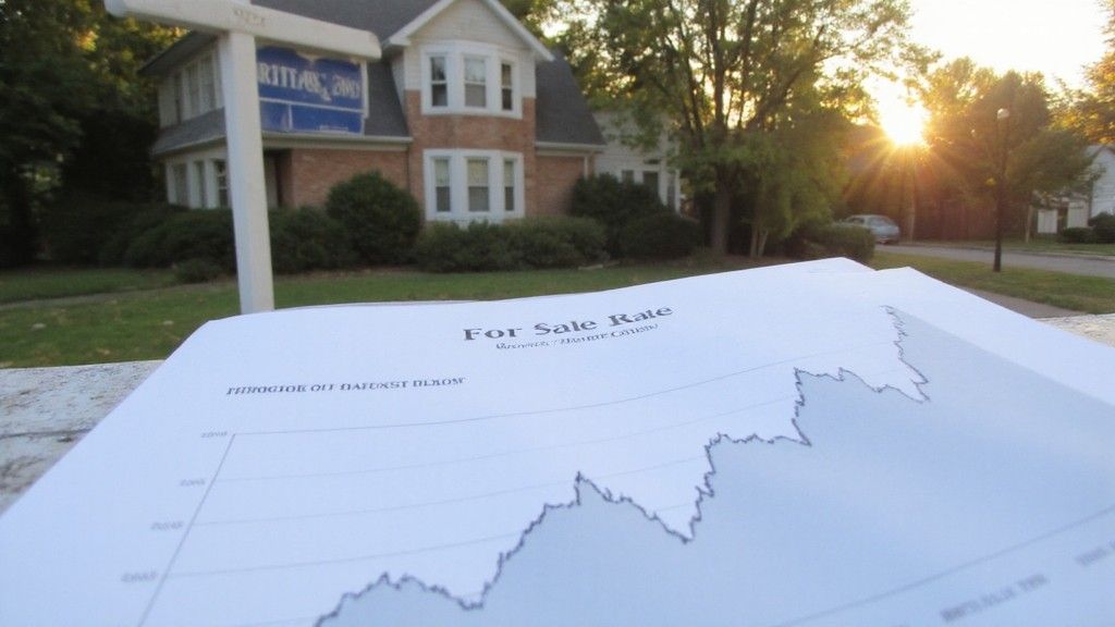For sale report on home pricing trends