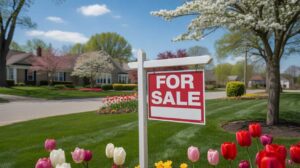 Ohio house for sale in vibrant spring season